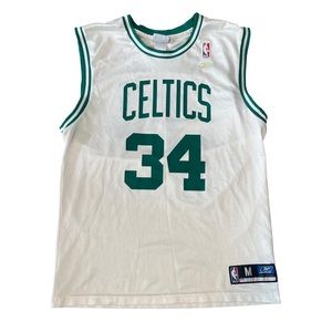 Boston Celtics Paul Pierce Basketball Jersey by Reebok Rare 90s NBA